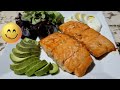 EASY HONEY GALIC GLAZED SALMON