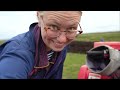 Cutting peat for fuel on a remote island in Orkney