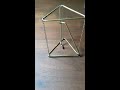 Tensegrity structure v2 - home made - DIY
