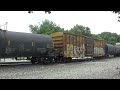 NS 367 w/ NS 8101 Central of Georgia Trailing in Millen, GA 7/2/24