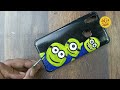 DIY | iPhone Case Painting 🖌️ Idea | Mobile Cover Painting | Mobile Back Cover