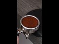 How to prepare your coffee puck #barista #coffee #goldenbrowncoffee #puckprep #tamping #espresso