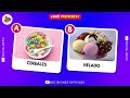 ¿Qué Prefieres?🍗🍕🤤 | Edición comida 😋| Trivia-Reto✅