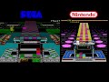 Sega Master System vs  Nintendo NES! *32* Games Compared!