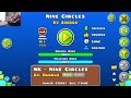 Nine Circles: By Zobros 100% Complete New Hardest Demon: Geometry Dash