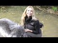 MASSIVE CANADIAN WOLVES UP CLOSE - Wolf Girl Anneka