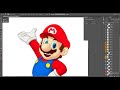 Tigrinho colorindo Mario