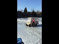 Golf Cart on Ice