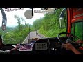 পাহাড়ি রাস্তায় হানিফের খেলা || Hanif Bus Speed Action on Khagrachori Route