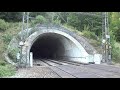 Fast trains in Czech Republic - 160km/h - Tunnels part - Freight trains - Czech railways [4K]