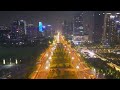 Aerial China：Chengdu Tianfu Avenue, the longest urban axis in the world成都天府大道，全球最長的都市中軸線