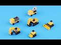 Lego Construction Mini Vehicles - Part 1 (Tutorial)