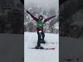 Pertama kali bermanin Ski