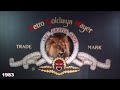Updated MGM Logo History (1916-2017)