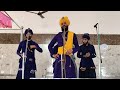 ਬੀਰ ਰਸ ਵਿੱਚ ਗਾਇਆ ਜੰਗ ਦਾ ਨਗਮਾ Jagseer singh Khalsa brothers kavishri jatha