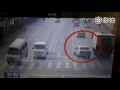 Accidente bizarro automovilistico en china