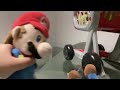 Mario slaps Luigi