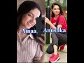 Ainaa 💛🆚 anushkasen who is the best girl coment kre❤ cute new whatsapp status
