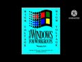 Windows 3.1's versions Startup and Shutdown sounds