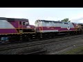 Wabtec Rebuilt MBTA EMD F40s Return To Boston on CSX