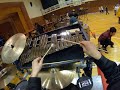 NARAGAKU Marching Band 2019-Drumset-Kazuma Fukasawa