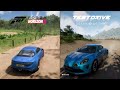 Forza Horizon 5 vs Test Drive Unlimited Solar Crown | Graphics, Details and Sound Comparison