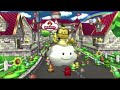 MKWii Retro Rewind battle mode but there are no item boxes