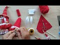 DIY Gnomes the party Christmas girls Christmas decoration ตุ๊กตาคริสต์มาส งานฝีมือสร้างรายได้
