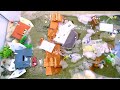 Town Model Flood Collapse - Realistic Dam Breach Experiment - Natural Disaster vs Mini Brick Dam