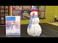 Easy OESD Freestanding Lace Snowman using the Janome 550E