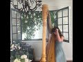 Claire De Lune by Claude Debussy performed on the Harp