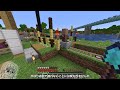 【マイクラ】大量の村人を輸送する専用線を作ってみた　｜　鉄道建設Minecraft