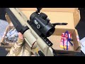 Open box special forces weapon toy, M416 assault rifle, 98K sniper rifle, Glock pistol, signal gun