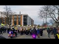 Michigan Marching Band 2023 Ohio State Game Parade from Stadium