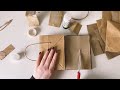 How to make a junk journal from a paper bag! ✨ Beginner-friendly tutorial