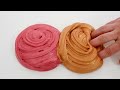 Pink vs Gold - Mixing Makeup Eyeshadow Into Slime! Special Series 121 Satisfying Slime Video