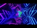 Abstract Background Video 4k Metallic Color Changing Tunnel VJ LOOP NEON Satisfying Calm Wallpaper
