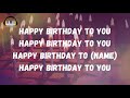 Happy Birthday To You | Karaoke Instrumental Music (2 times) | by Mmm De