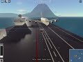 Landing huge Jets on An Aircraft carrier in pilot flight training simulator!💀