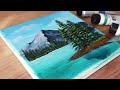 Acrylic Painting step by step | Beautiful Landscape | Acrylic Painting Tutorial For Beginners #51