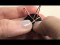 Round Wirre Teardrop Cabochon Scarab Pendant Wire Wrapping Tutorial Unisex