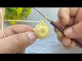 How to Crochet Button | Crochet Button Tutorial | Beginner Pattern | knitting with bano