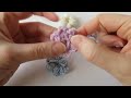 Crochet Puff Stitch Flower