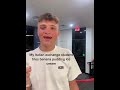 Italian Exchange student tried banana Video By gabrielevisitsamerica #Shorts