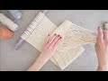Makramee Perlenmuster | 1 Knoten 2 Muster mit dem Rippenknoten | DIY Anleitung