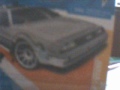 Better view of the Hot Wheels DeLorean Time Machine