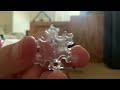 How to switch the snowflakes on a spinning snowflake snowman with foggy snowflakes  tutorial read