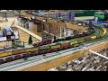 Six Minutes, Five Long HO Trains #hoscaletrains