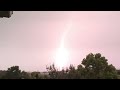 Lightning in Knoxville, 10+ strikes in 2 seconds