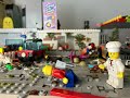 Lego man gets killed by chef